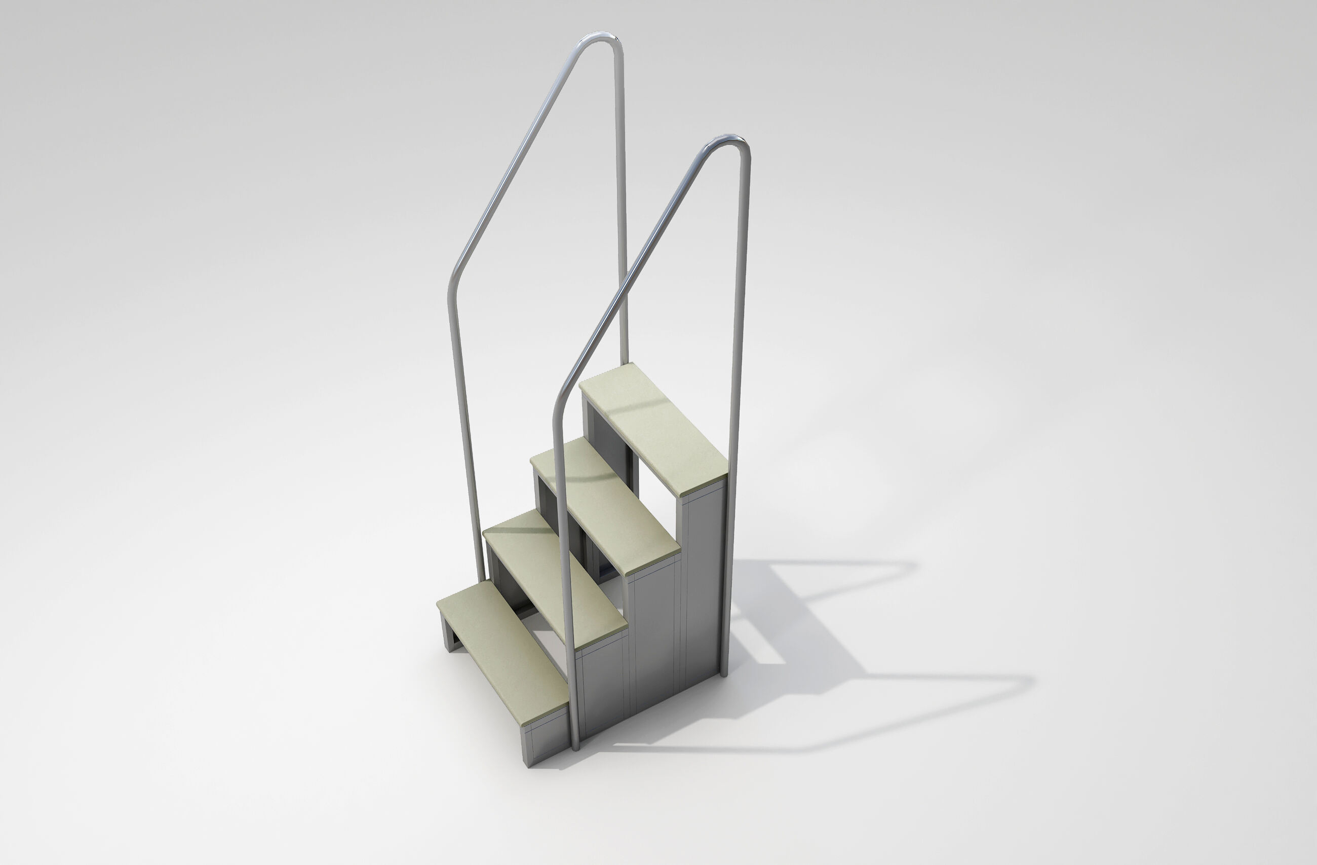 Double-Side Pool Stair 