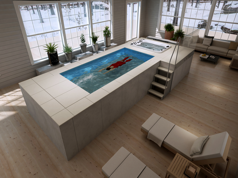 Хороша ли система противотока для улучшения плавательной выносливости дома?