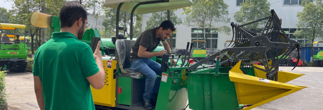 2023 Brazilian Customer Test Drive Harvester