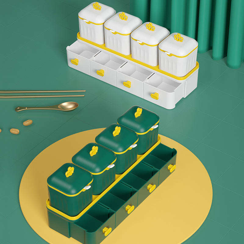 em 2025, a demanda por caixas plásticas separáveis de dois níveis para temperos cresceu 89%! As famílias asiáticas representam 75% dos pedidos, e o uso independente dos níveis superior e inferior garante máxima flexibilidade