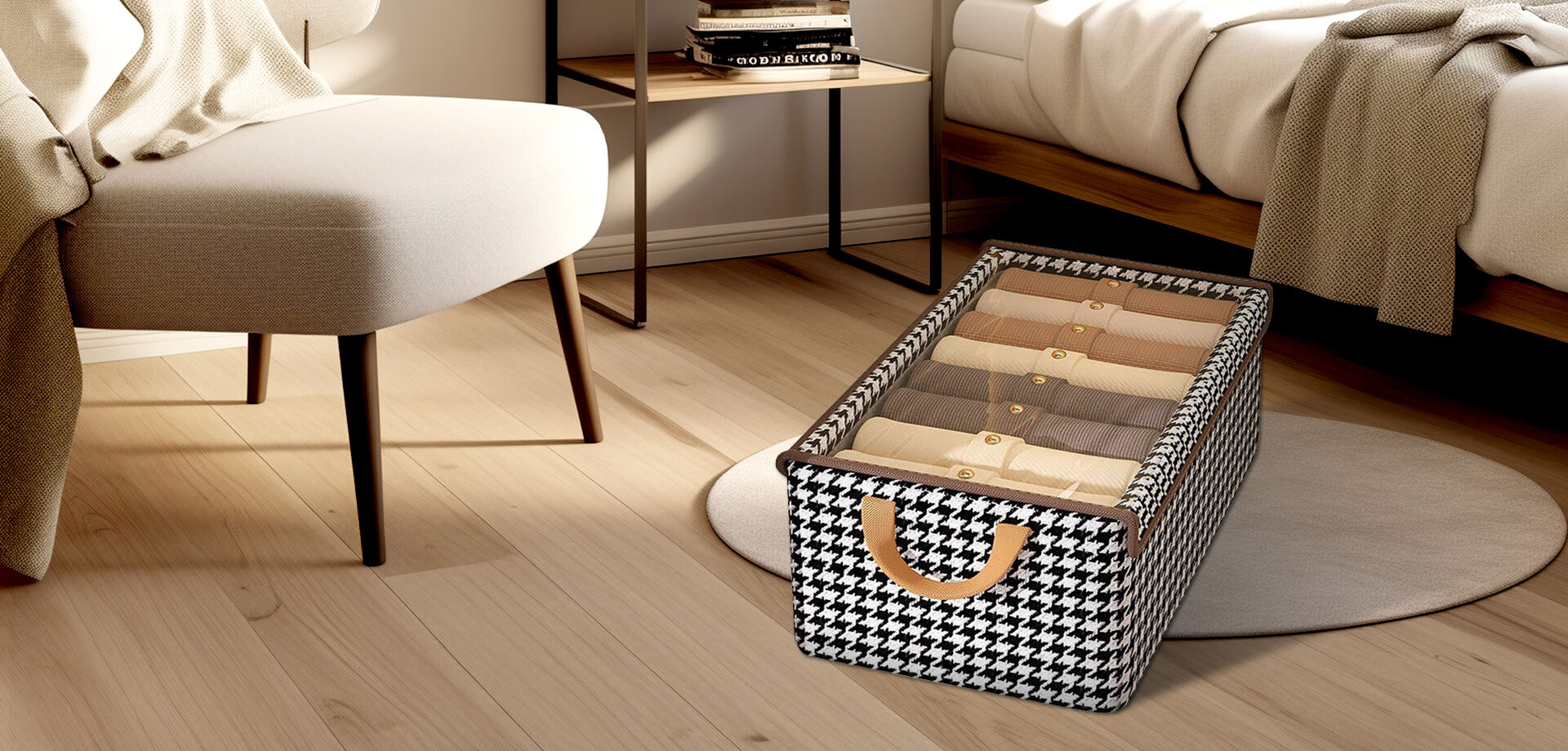 Fabric Clothes Storage Box​