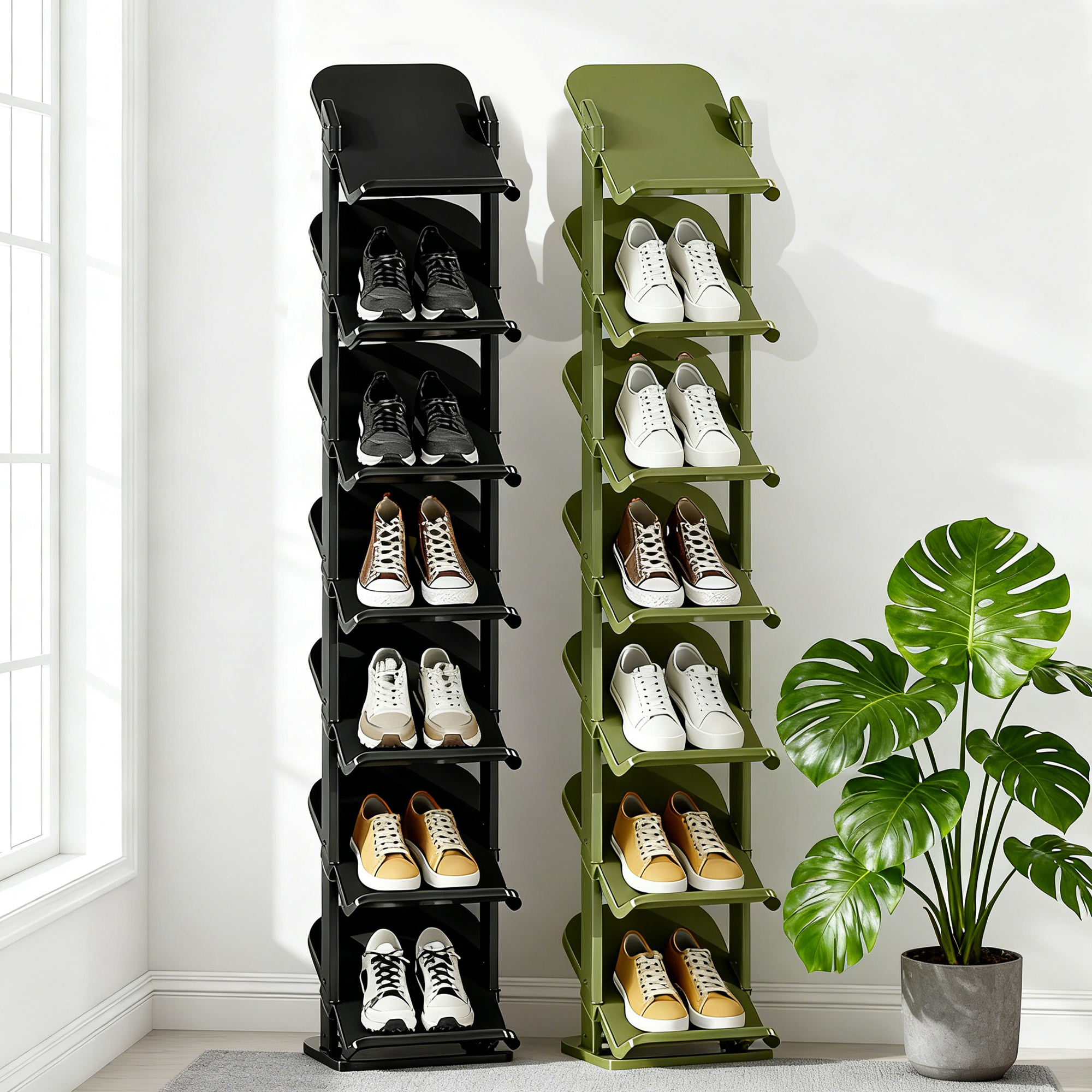 Ajustável de 3 a 7 níveis — Uma solução prática de expansão para lares modernos