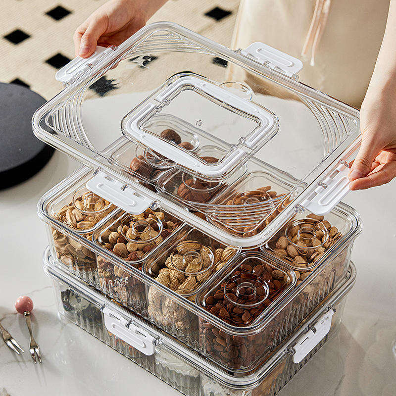 fúria pelo armazenamento na cozinha em países da América Latina: até 2025, as compras de recipientes domésticos para armazenamento de alimentos crescerão 58%. Caixas plásticas grandes e divididas tornam-se essenciais