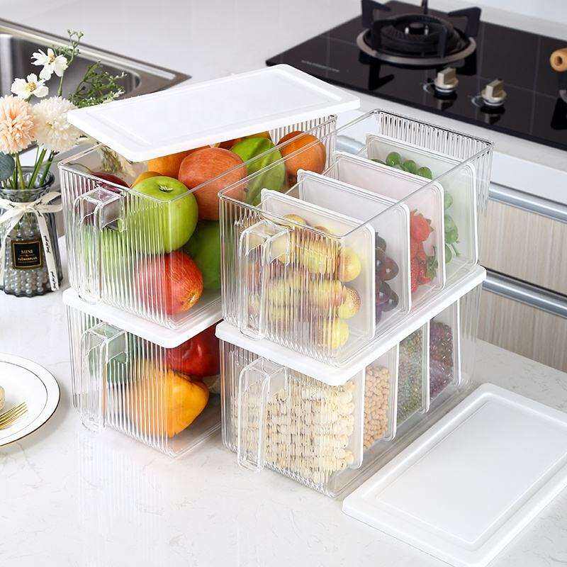 2025 : Les boîtes de rangement empilables deviennent incontournables dans la cuisine — un design permettant l'empilement qui augmente l'utilisation de l'espace de 50%