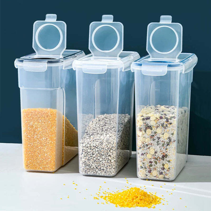 2025: a demanda por recipientes plásticos à prova de umidade para grãos cresceu 49%! 72% das famílias no Sudeste Asiático os escolhem na estação chuvosa para proteger os cereais contra mofo