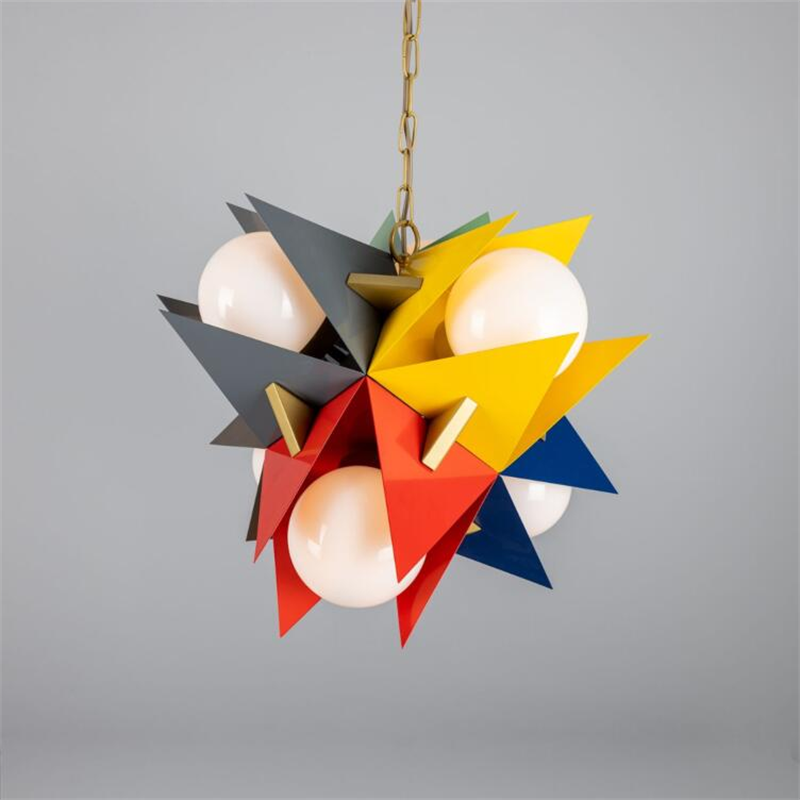 Indoor Chandelier Case - Opal Globe