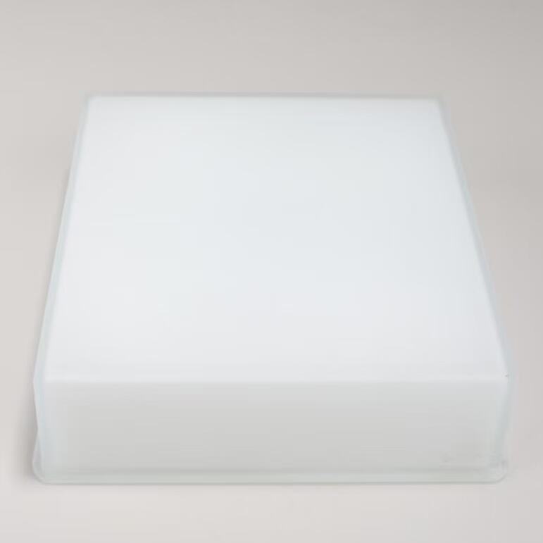 Acid-etched Lamp Shade