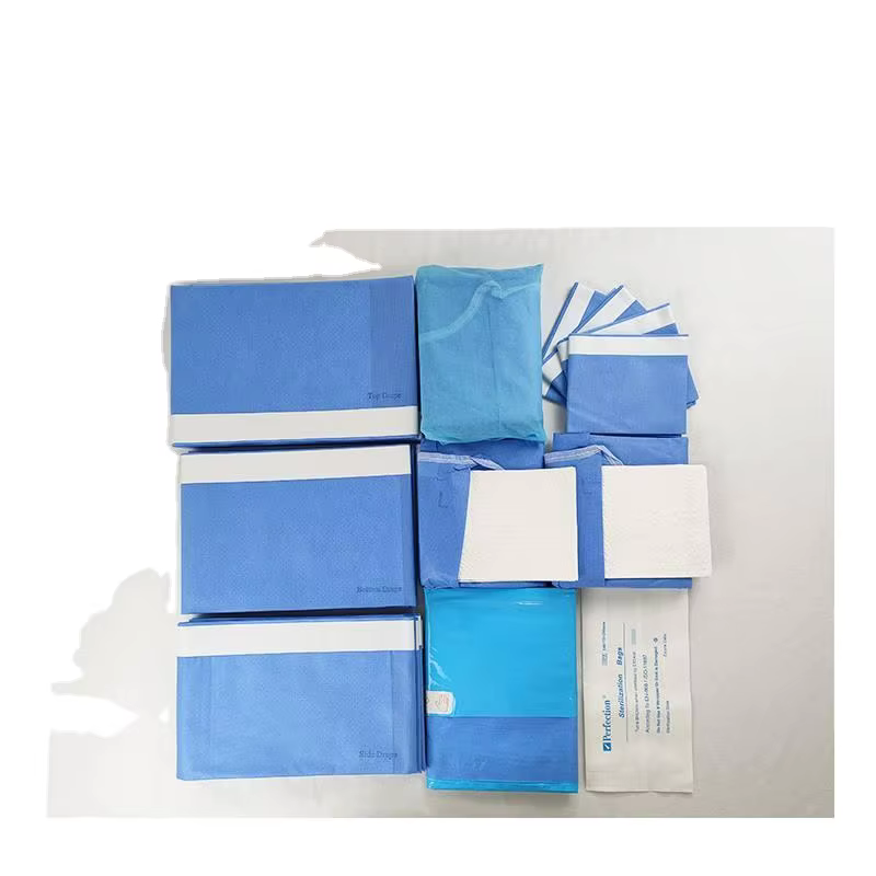 Factory Direct Sale Reliable Disposable Surgical Pack for Hospital Use with CE and ISO Certifications