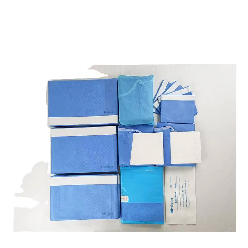 Factory Direct Sale Reliable Disposable Surgical Pack for Hospital Use with CE and ISO Certifications