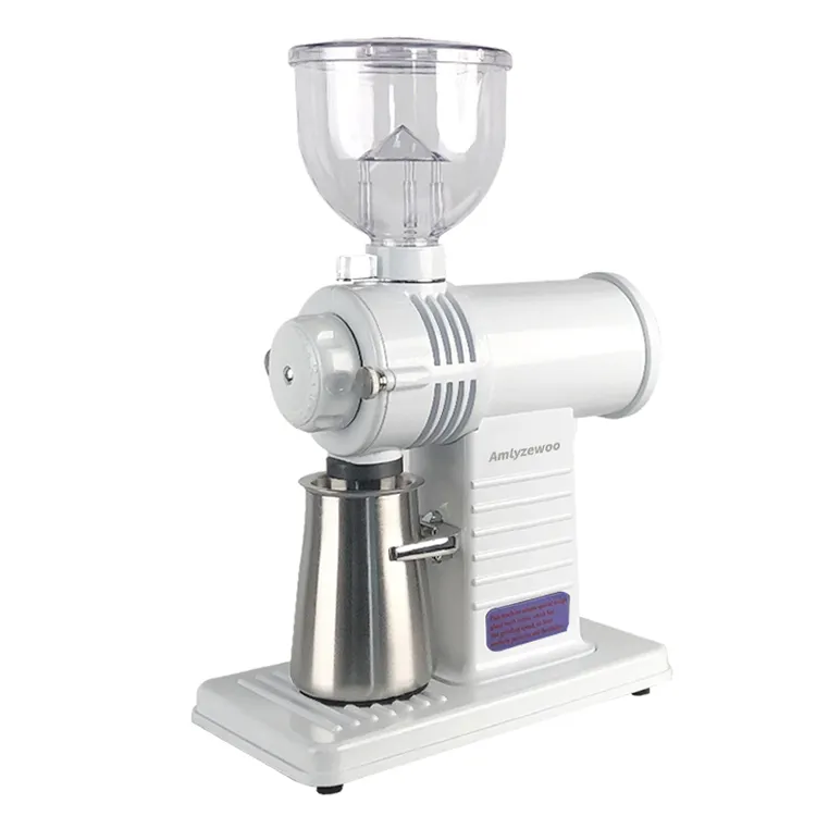 110V/220V Elektrisch verstellbarer Kaffeebohnenmühle Maschine Geisterzahn Italienische elektrische Kaffeemühle