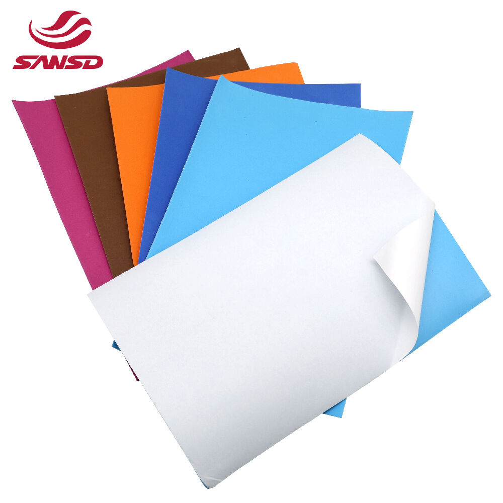 Choisissez nos feuilles en mousse EVA à fort pouvoir adhésif — installation facile et usage multiple