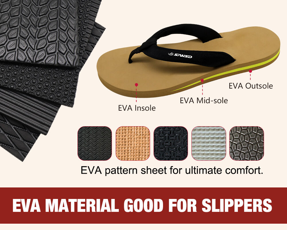 Is eva foam sheet for slippers