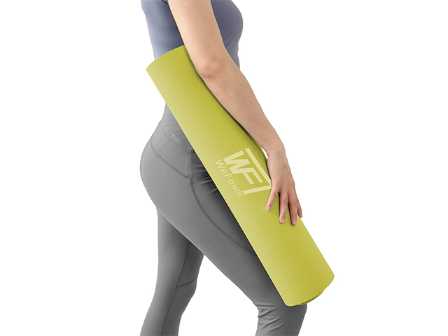 We hadden yogamat vestiging in Indonesië