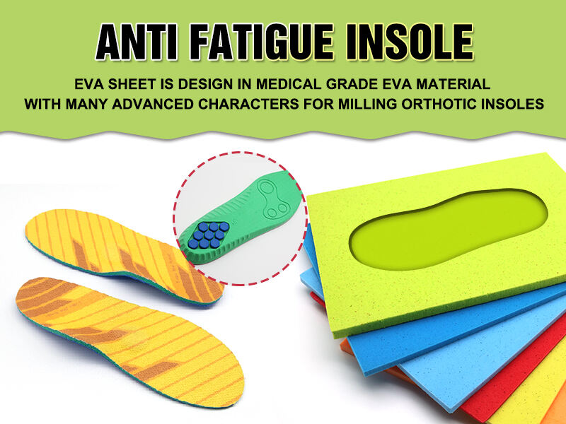 What properties make foam a good shoe material?