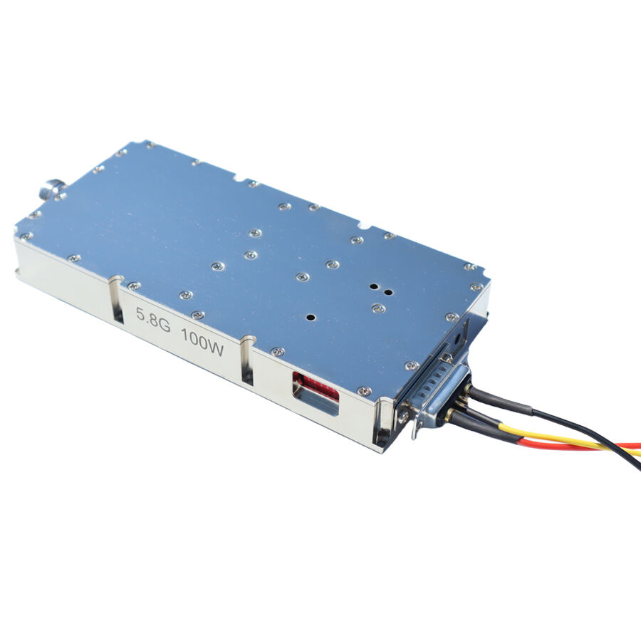 100W 50dbm GaN Model Power Amplifier for Drones System Counter Drone Module 5.2/5.8G Sufficient RF Shields 5.2/5.8G 100W 50dbm