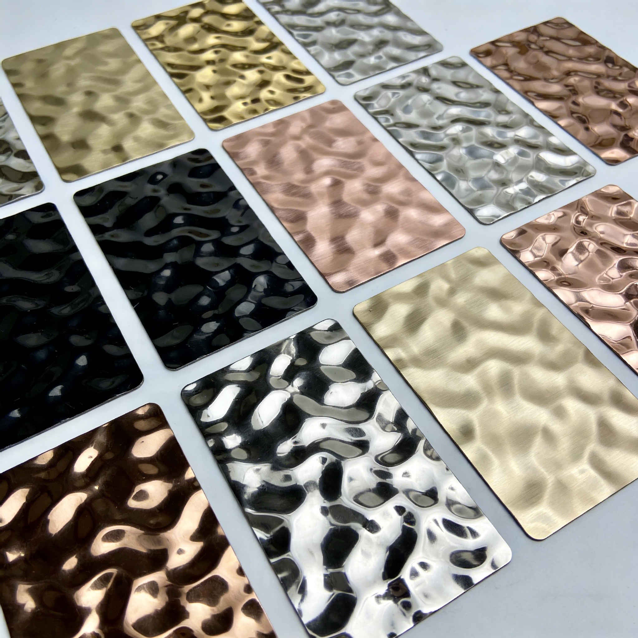 Irregular Pattern Water Ripple Stainless Steel Sheet