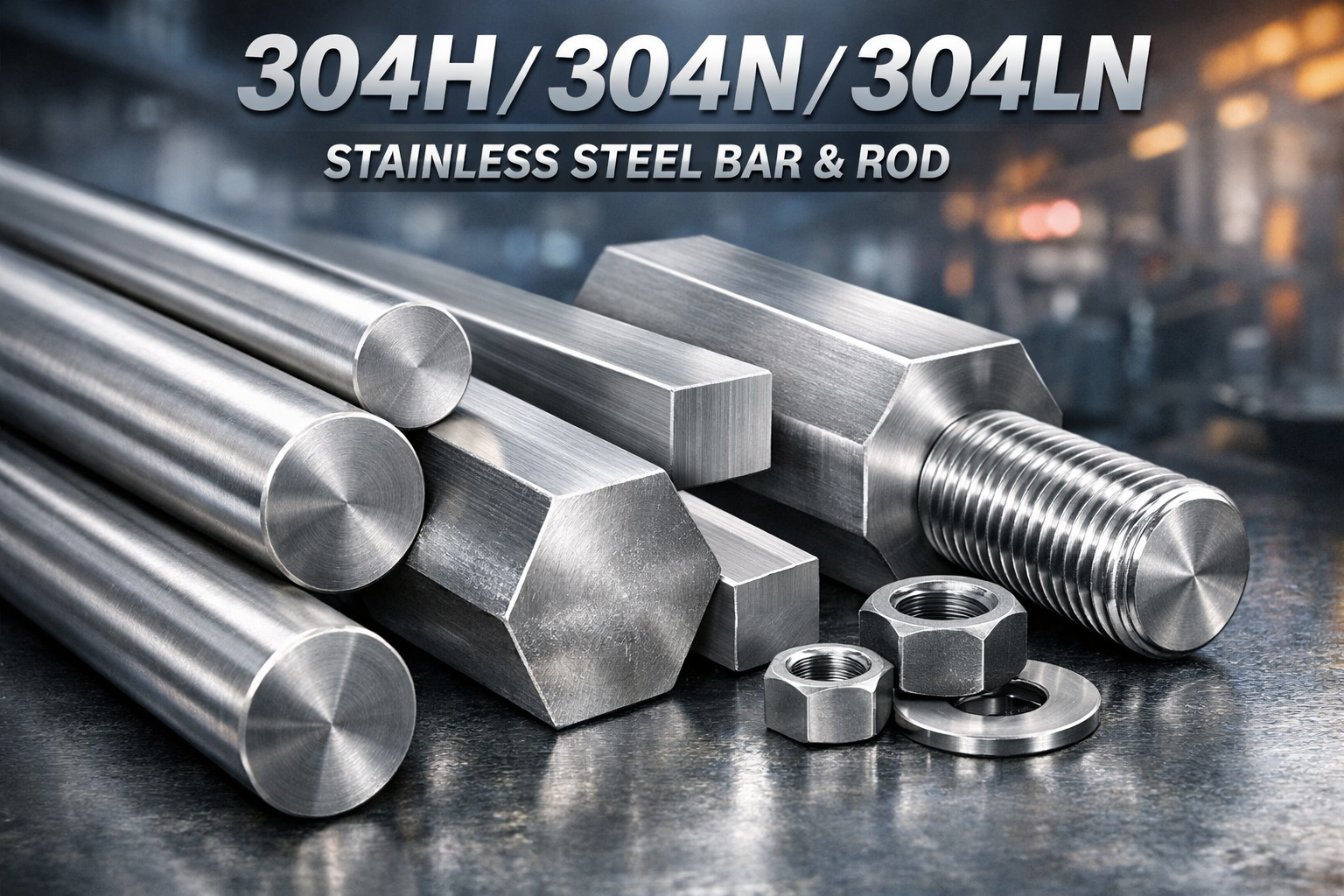 304H / 304N / 304LN Stainless Steel Bar & Rod