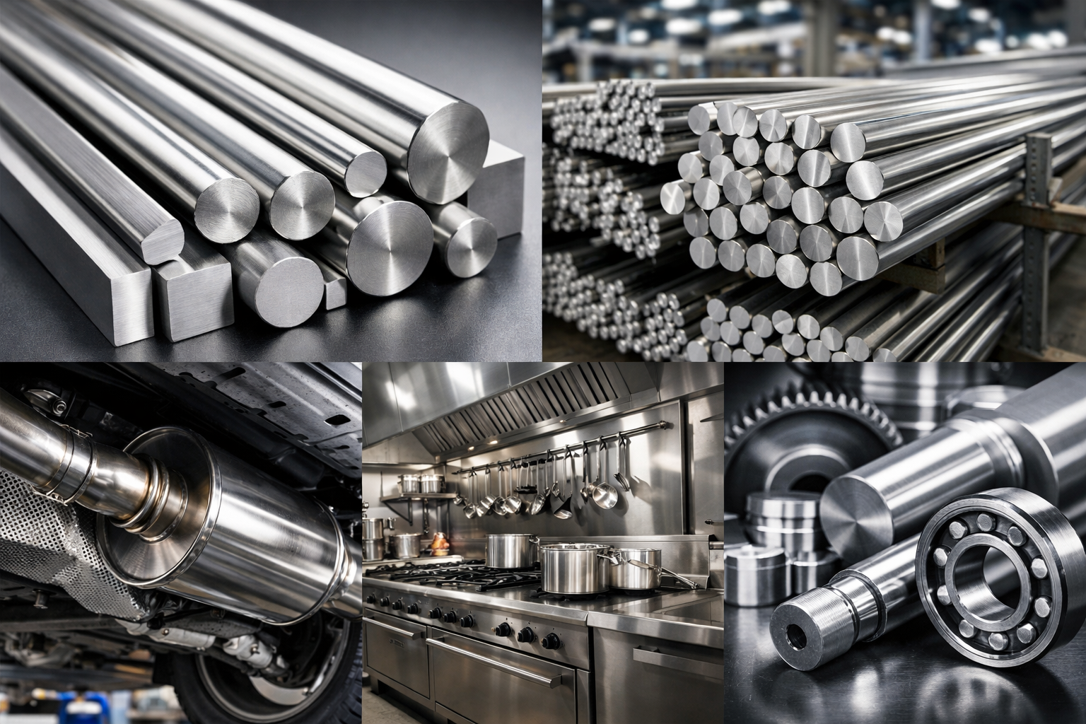 Ferritic & Martensitic Stainless Steel Bar / Rod – 409 / 409L / 410 / 410S / 430