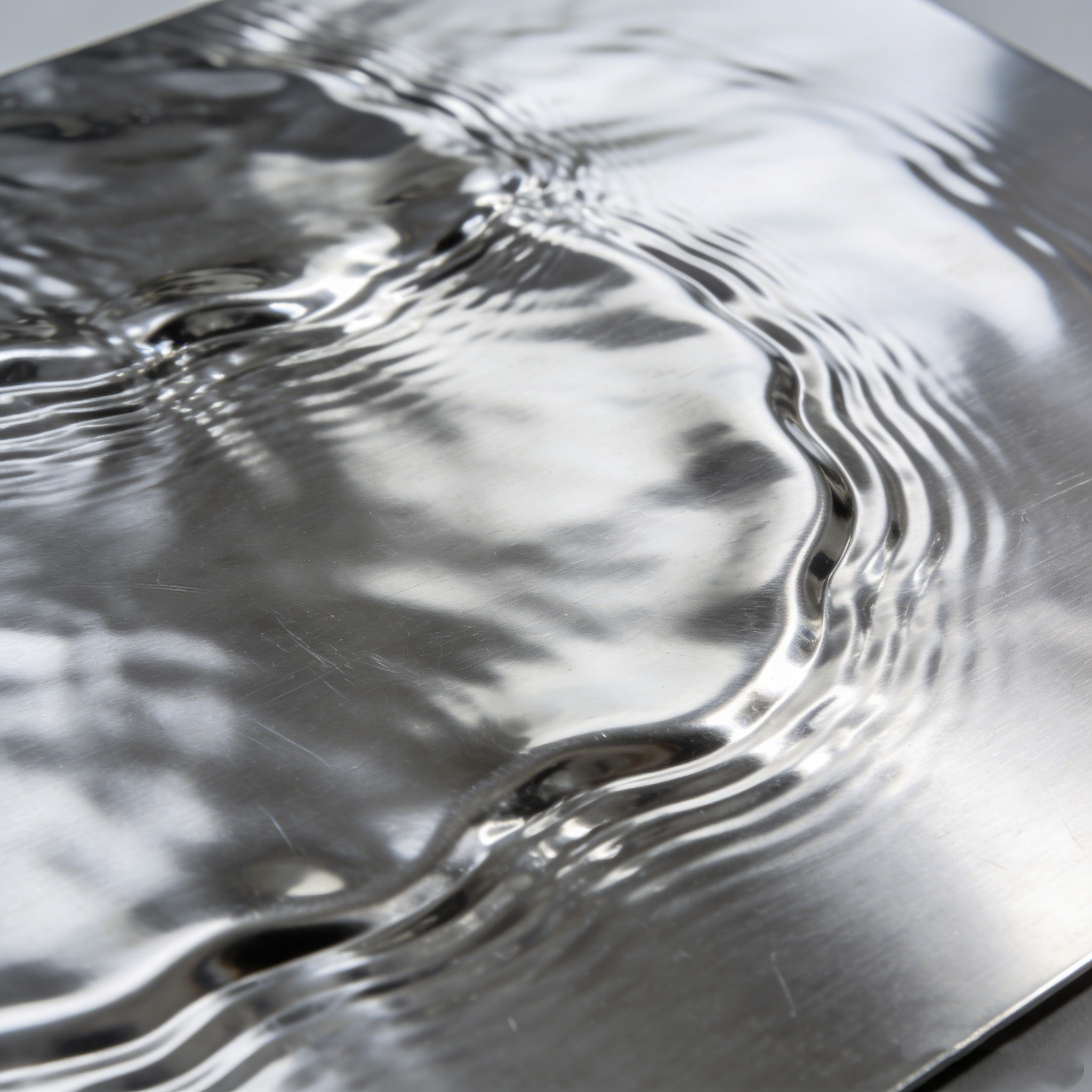 Large Ripple Water Wave Stainless Steel Sheet