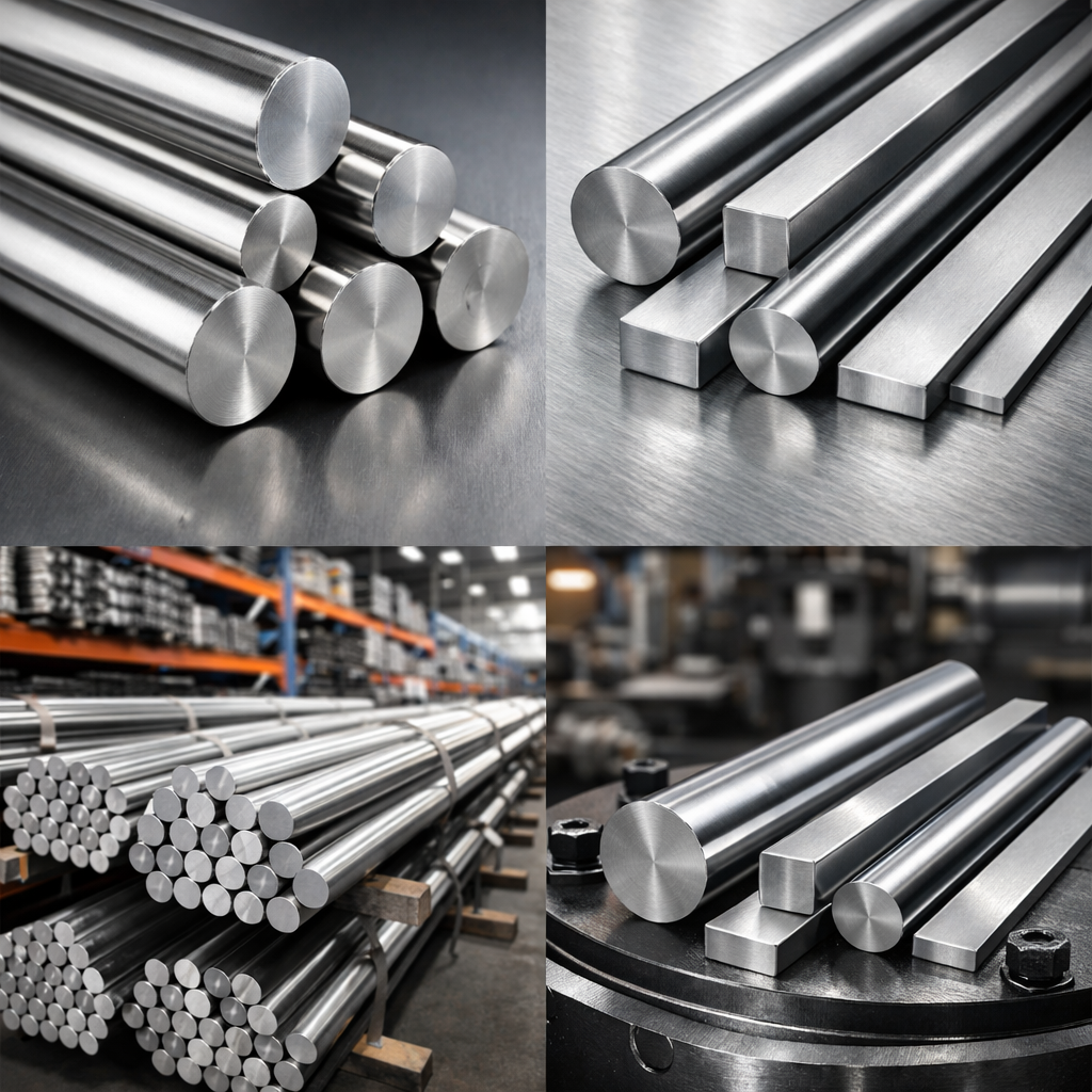 201 / 202 Stainless Steel Bar & Rod for Industrial Applications