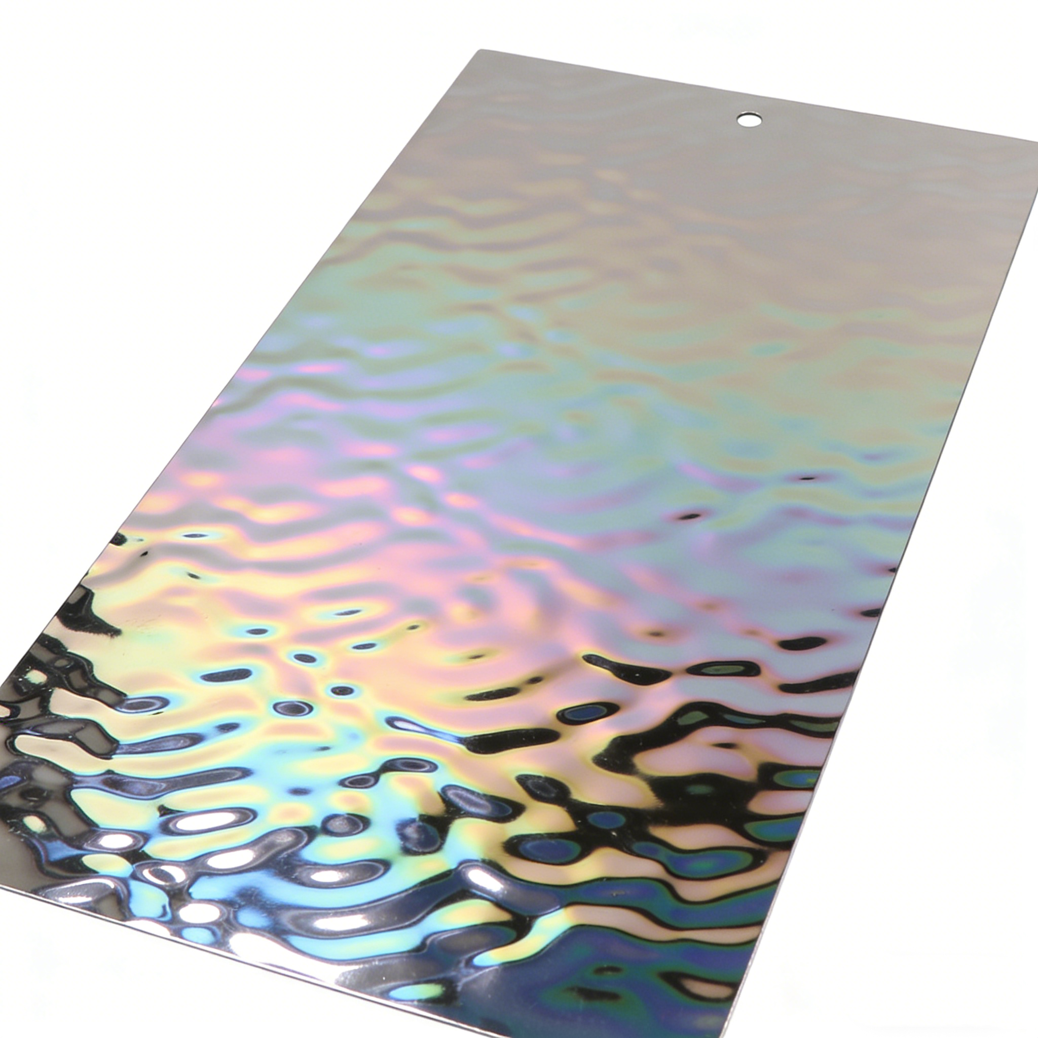 304 / 316 PVD Mirror Rainbow Water Ripple Stainless Steel Sheet