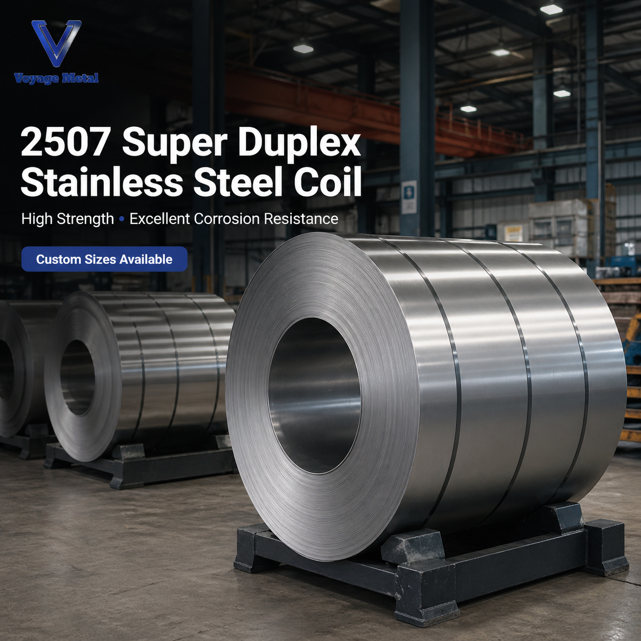2507 Super Duplex Stainless Steel Coil Supplier