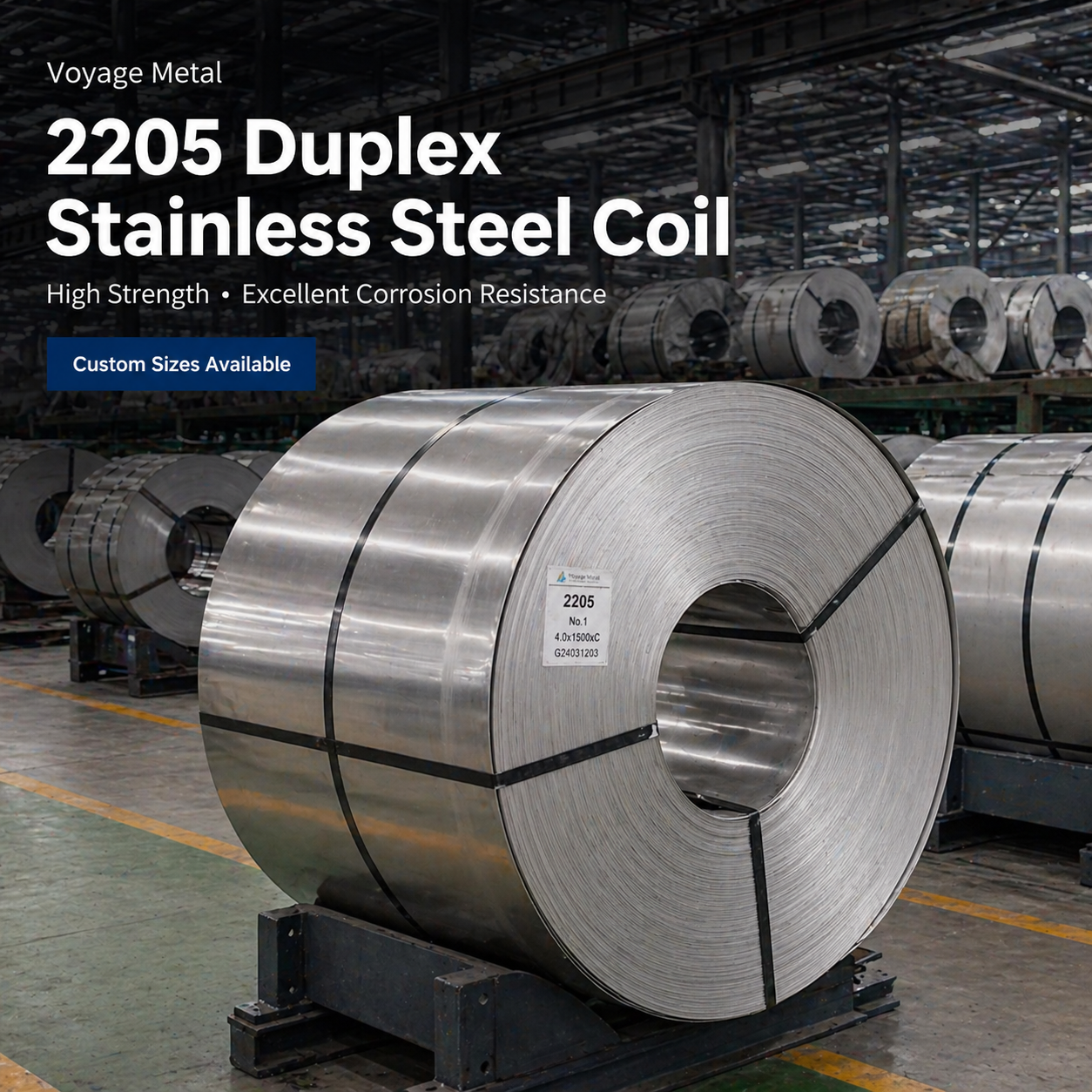 2205 Duplex Stainless Steel Coil Supplier