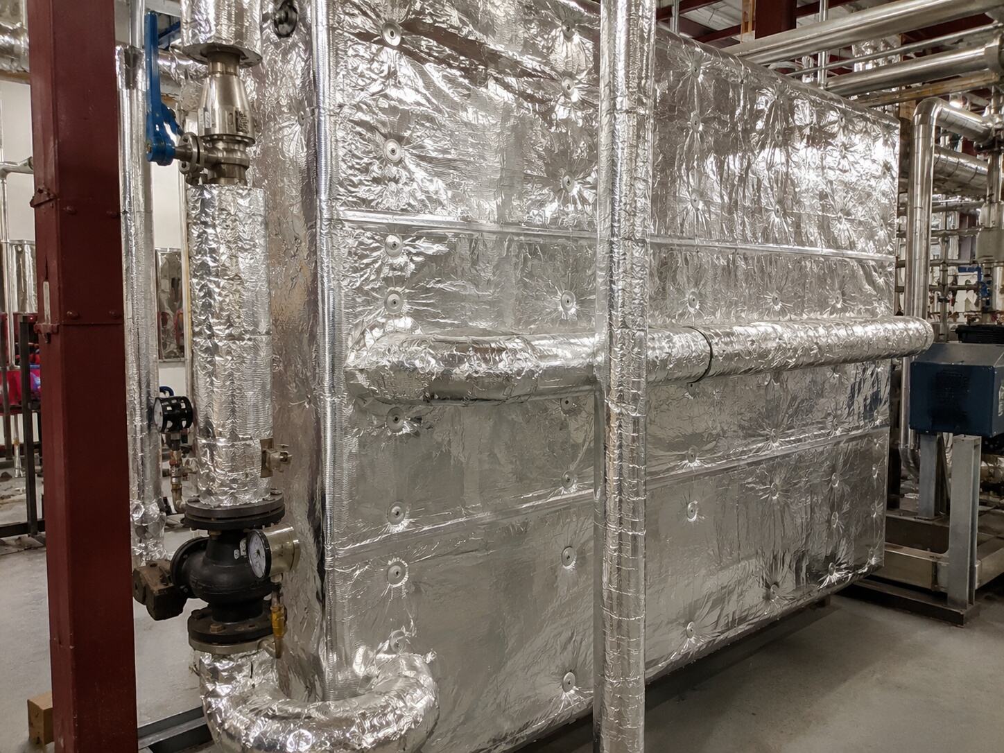 Industrial aluminum foil