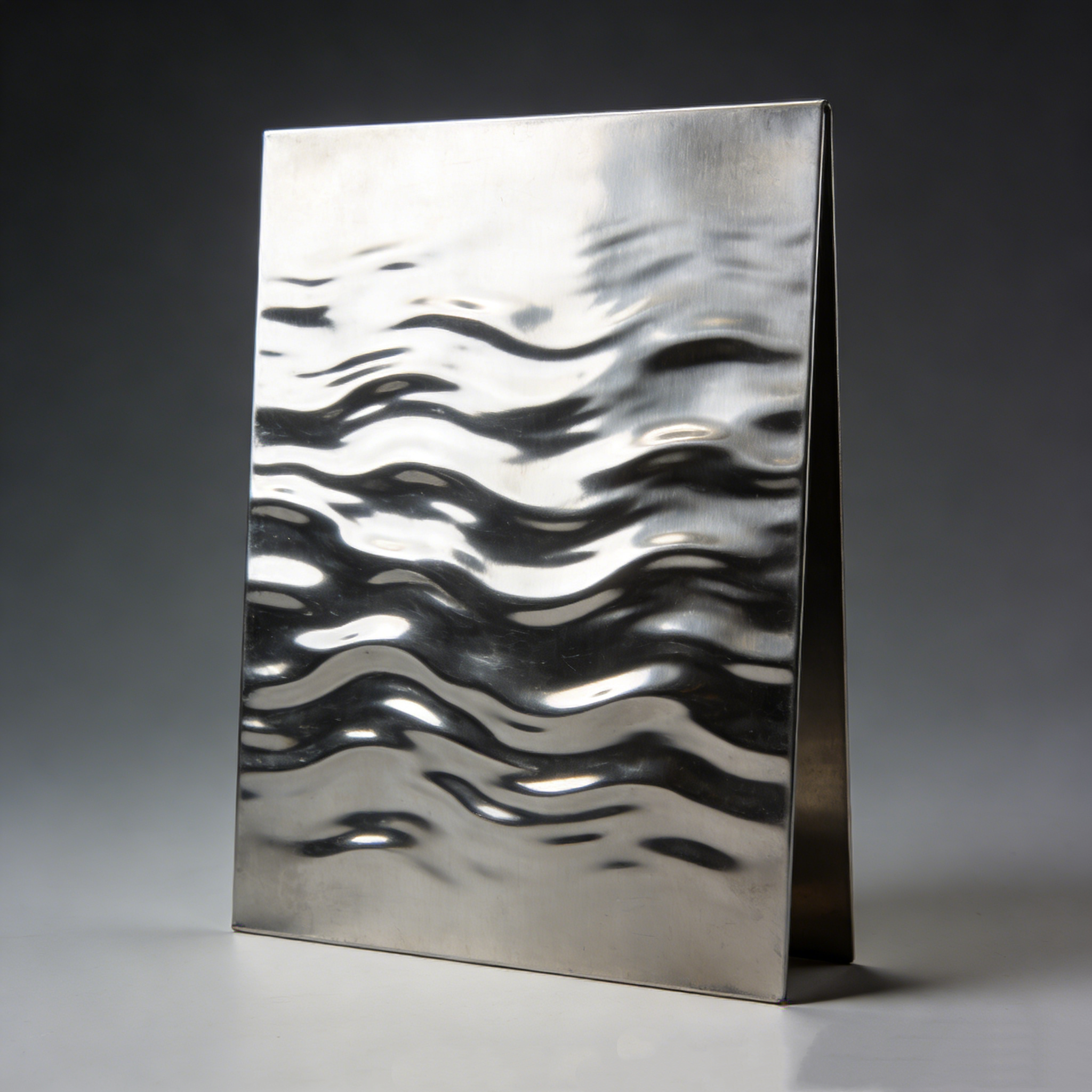 Medium Ripple Water Wave Stainless Steel Sheet
