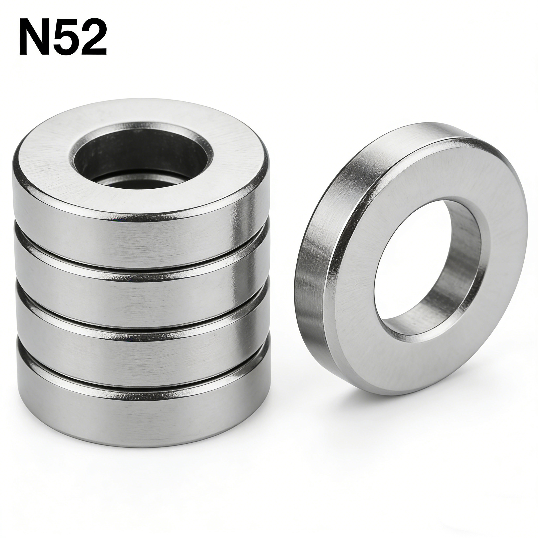 N52 Strong Permanent Neodymium Magnets – Custom NdFeB Shapes for Industrial Use