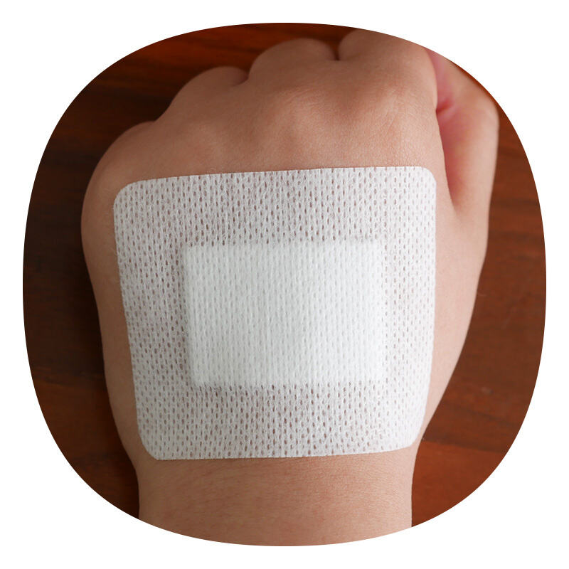 Self-Adhesive Medical Non-Woven island Wound Dressing