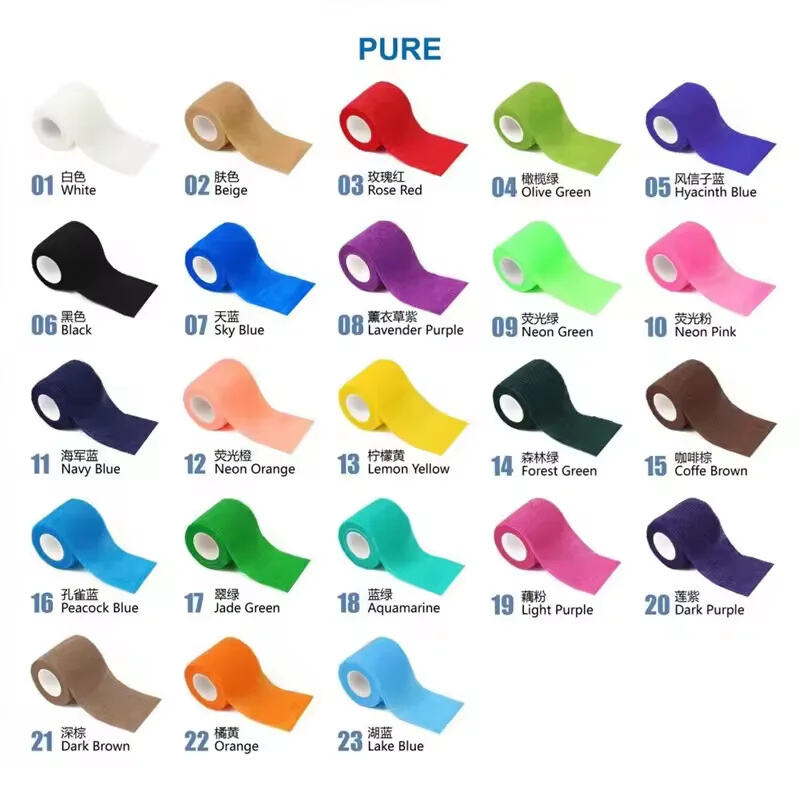 Disposable Self-Stick Bandage Wrap - Multi-Purpose for Sports & Clinical Use