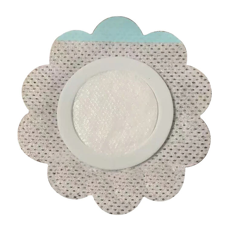 Hypoallergenic Castor Oil Adhesive Patches - Portable for On-the-Go Wellness Support