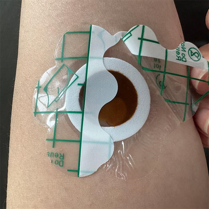 Castor Oil Pack Wrap Castor Oil Patches Disposable Self-Adhesive Castor Oil Belly Button Patch