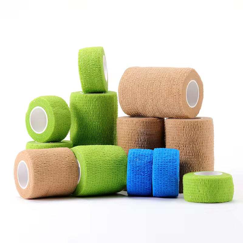 Self-Adhesive Bandage Wrap - Elastic & Breathable for First Aid & Sports