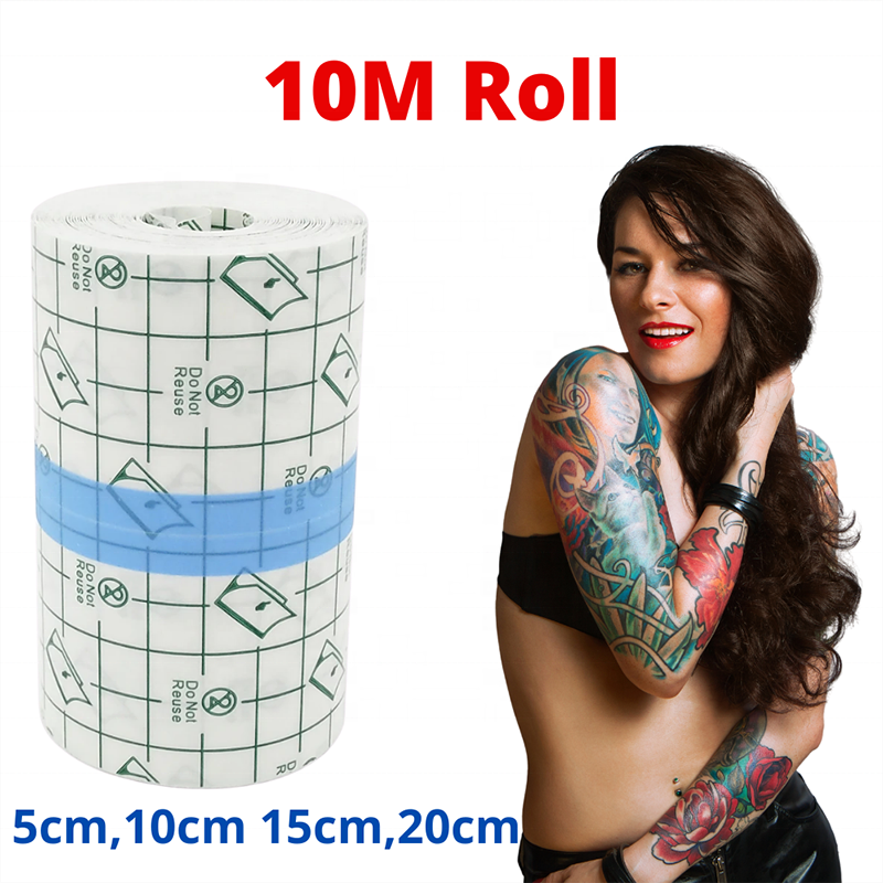 Protective Tattoo Aftercare Waterproof Sticker Second Skin Transparent PU Film