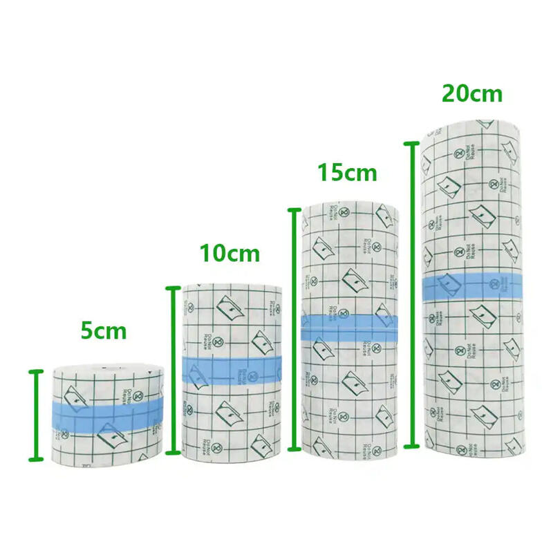 Transparent Adhesive Pu Film Wound Dressing Medical PU Dressing Roll for Wound Care