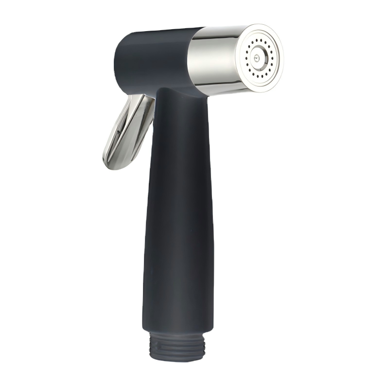 Manufacturer Direct Supply - 100PSI High Pressure Shattaf | Matte Black Bidet with 59in Hose (Adjustable Flow)