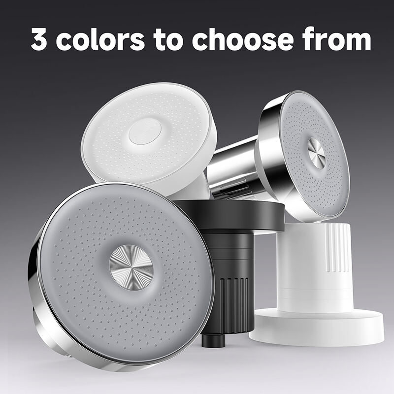 Premium Shower Head Filter & Filtered Shower Head with Advanced Shower Filter - Removes Chlorine, Heavy Metals for Softer Skin, Shinier Hair & Healthier Shower Experience