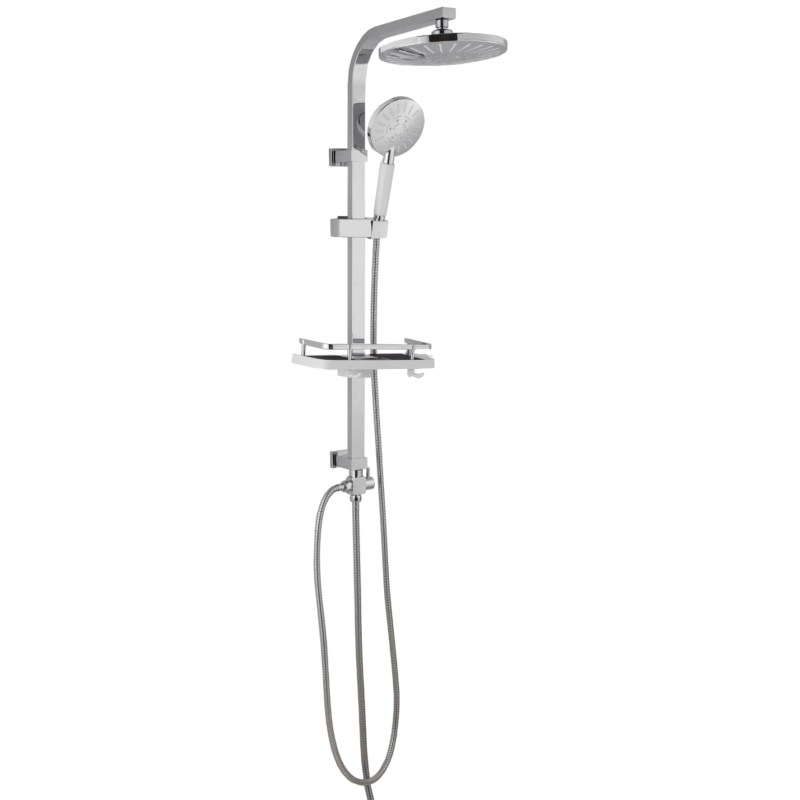 Bathbon Wall Mounted Shower Set Rain Style Top Head Handheld Shower Hose Factory Direct Wholesale Good Value  