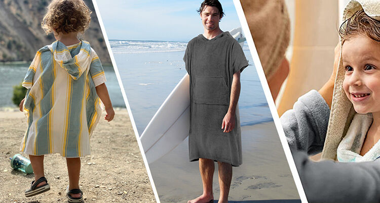 Surf Poncho Changing Towel
