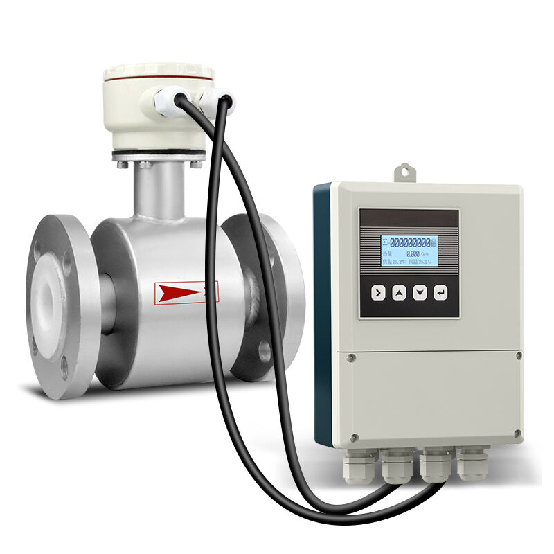 Medidor de flujo electromagnético de acero al carbono partido
