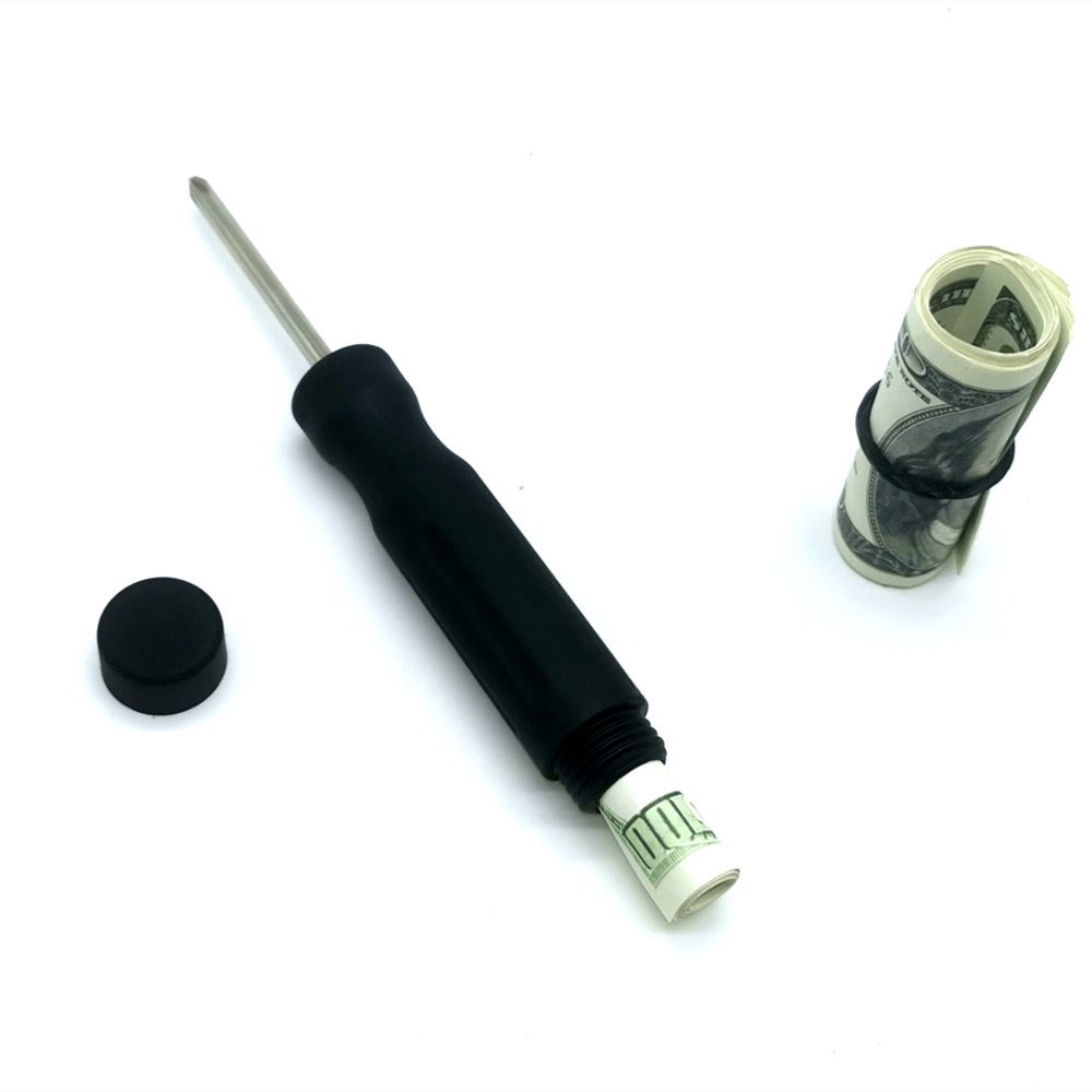 Screwdriver Stash: Creative Trinket Hiding Spot
