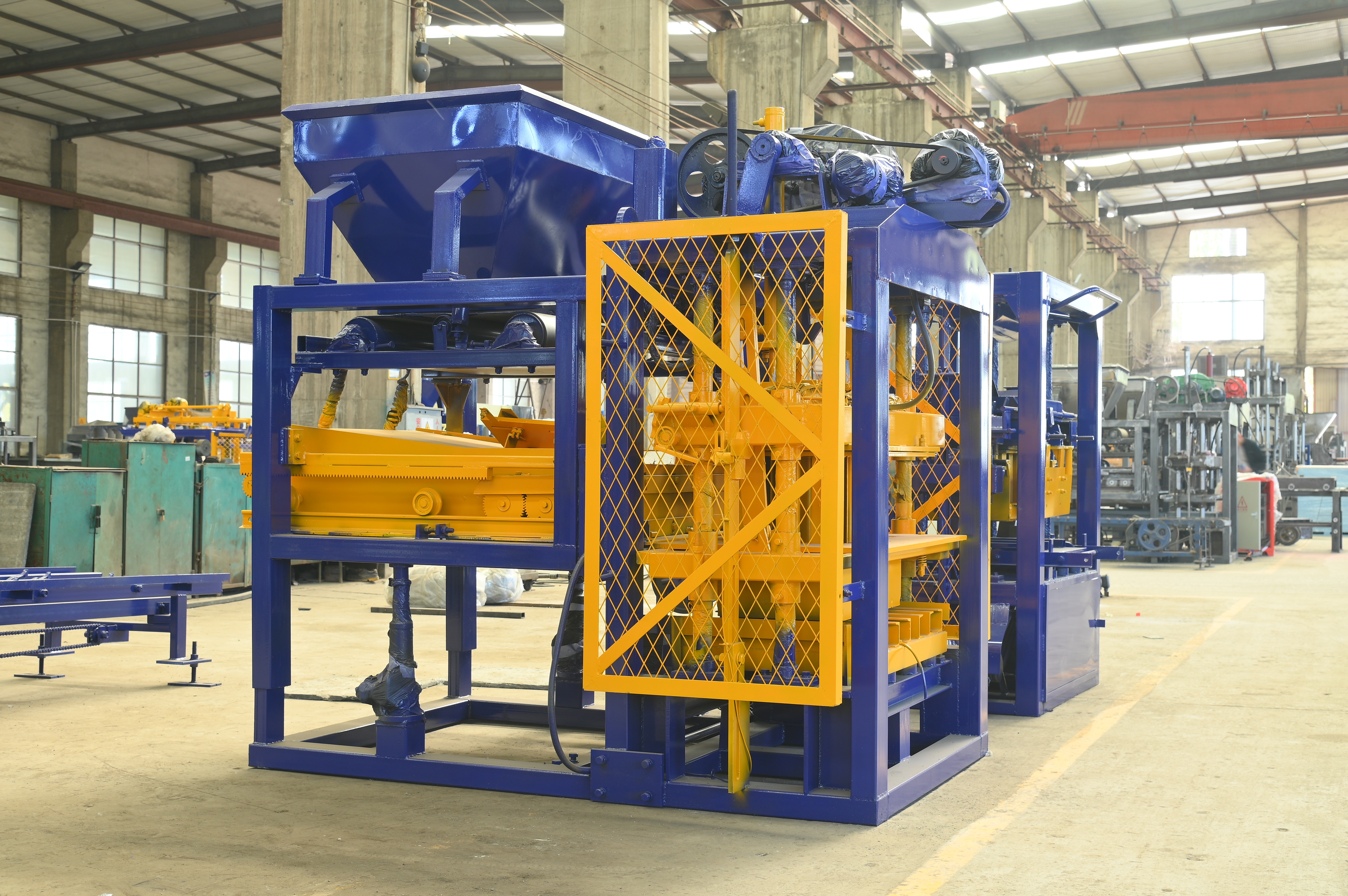 QTJ4-25 Brick Making Machine