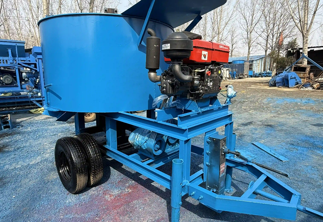 Diesel Cement Mixer | Powerful & Reliable for Remote Sites