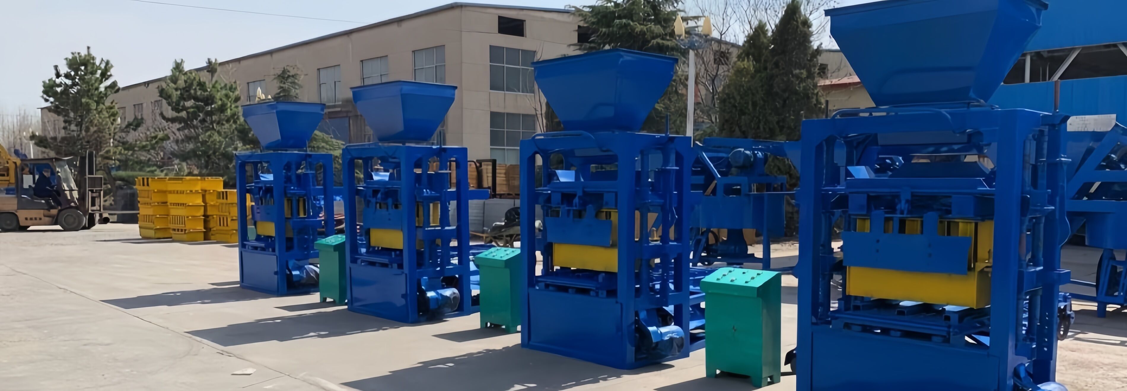 QTJ4-25 Semi-automatic Brick Making Machine