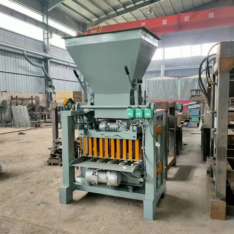 QTJ4-35B Small Semi Automatic Simple Block Forming Machine