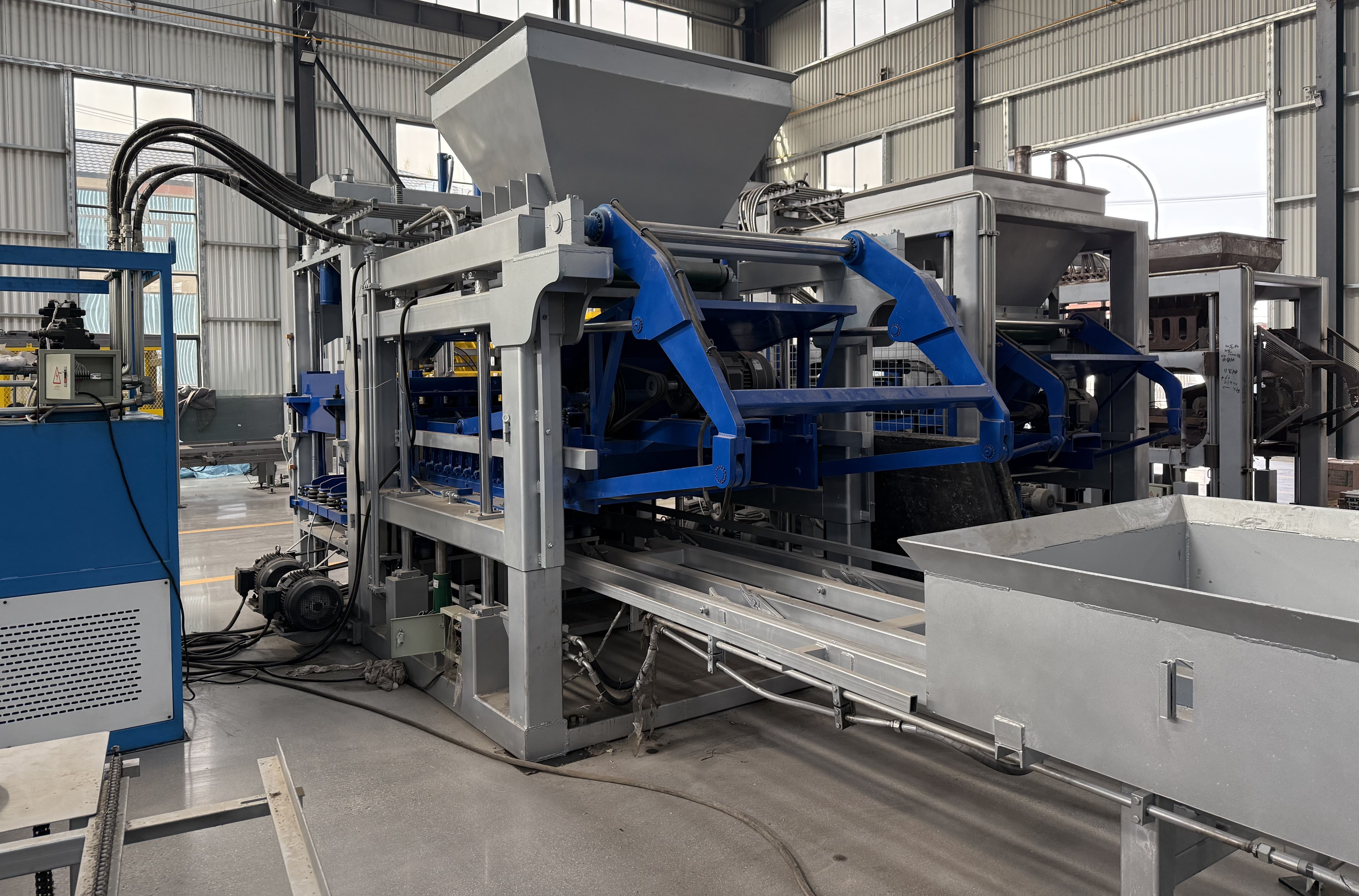 QT15-15 New Industrial Fully Automatic Hydraulic Brick Making Equipment