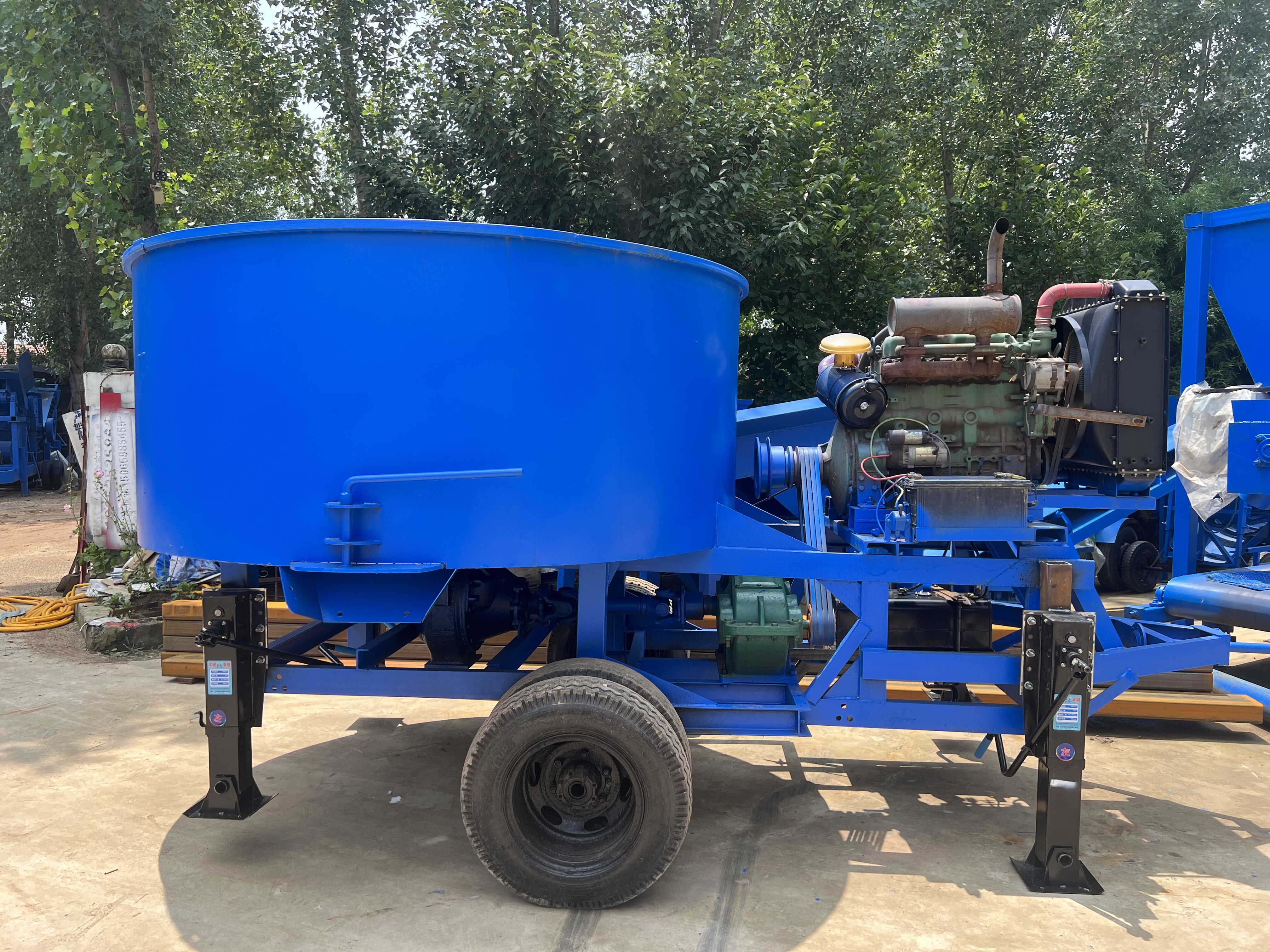 Small Electric Cement Mixer | Portable & Efficient Mixing Solution