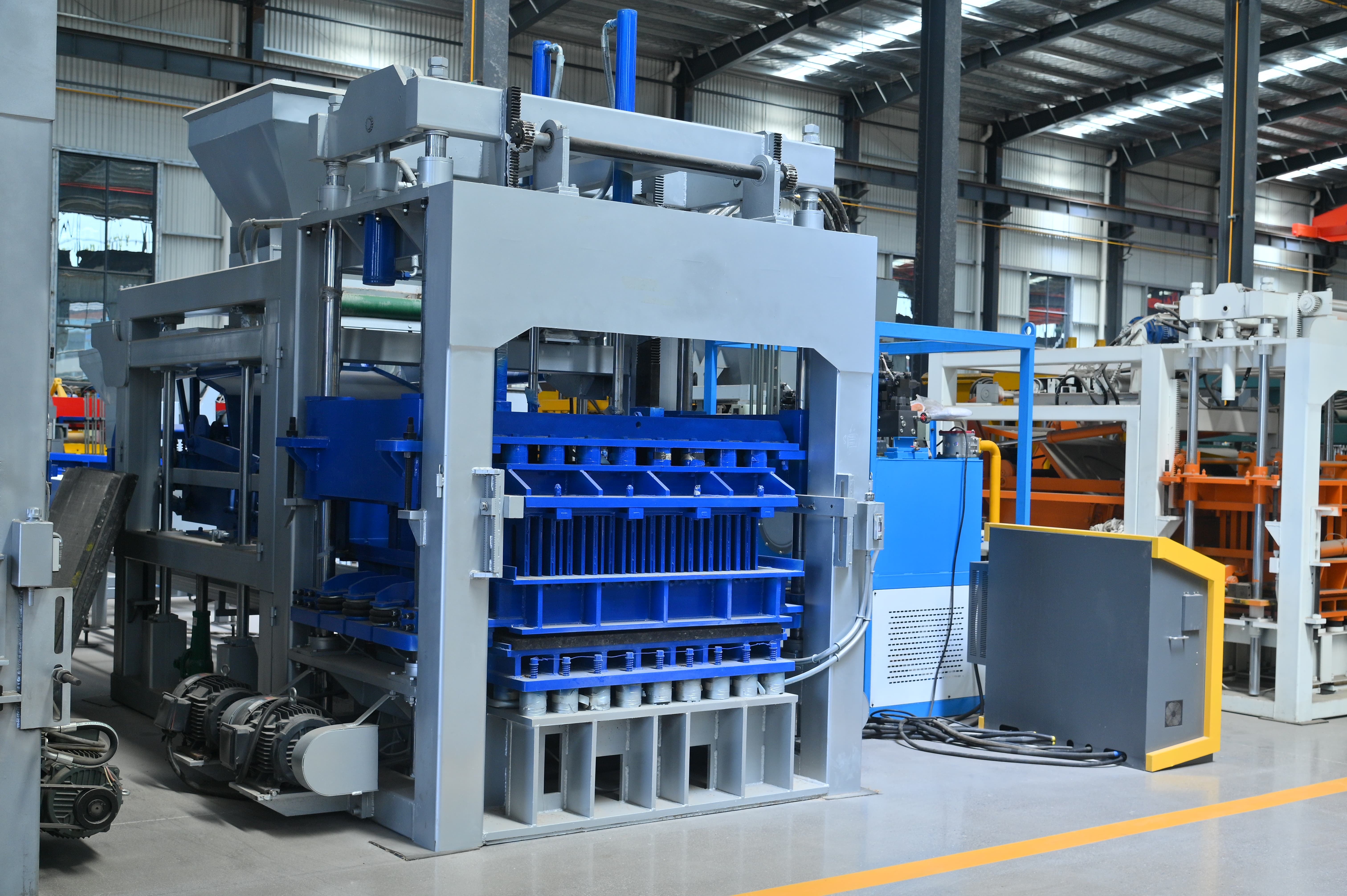 QT15-15 New Industrial Fully Automatic Hydraulic Brick Making Equipment